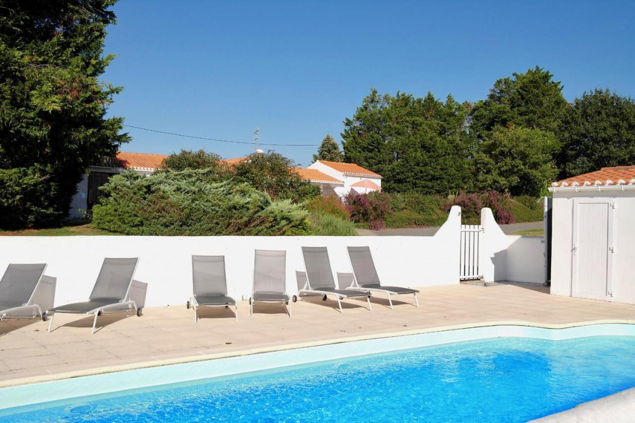 Maison Pour 4 A La Campagne Avec Piscine Commequiers 외부 사진